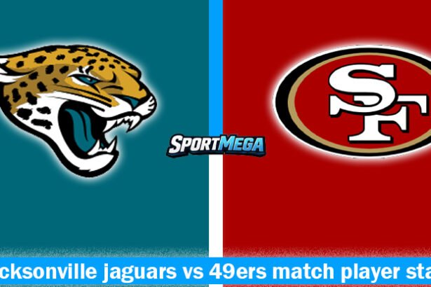 jacksonville jaguars vs 49ers match player stats