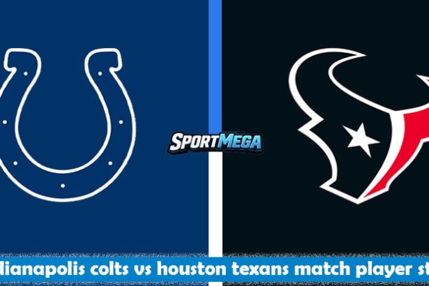 indianapolis colts vs houston texans match player stats