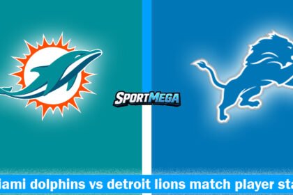 miami dolphins vs detroit lions match player stats