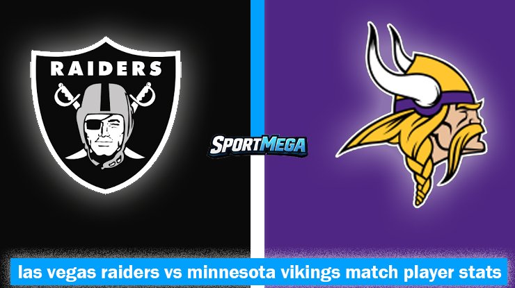 las vegas raiders vs minnesota vikings match player stats