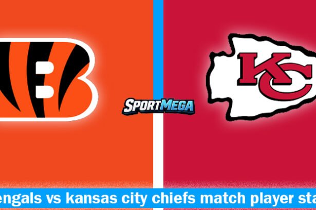 bengals vs kansas city chiefs match player stats