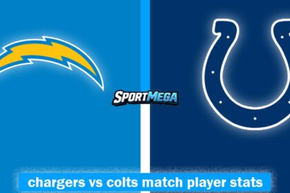 chargers vs colts match player stats