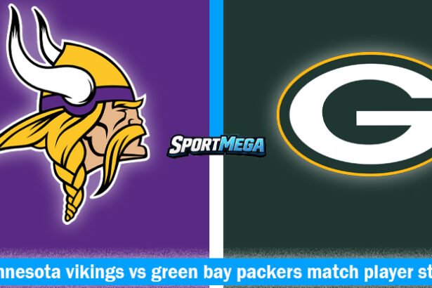 minnesota vikings vs green bay packers match player stats
