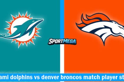 miami dolphins vs denver broncos match player stats
