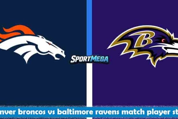 denver broncos vs baltimore ravens match player stats