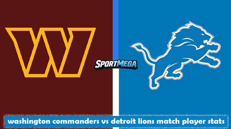 washington commanders vs detroit lions match player stats