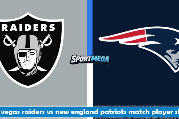 las vegas raiders vs new england patriots match player stats
