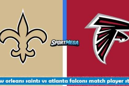 new orleans saints vs atlanta falcons match player stats