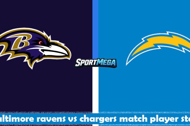 baltimore ravens vs chargers match player stats